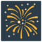 Fireworks emoji on Mozilla
